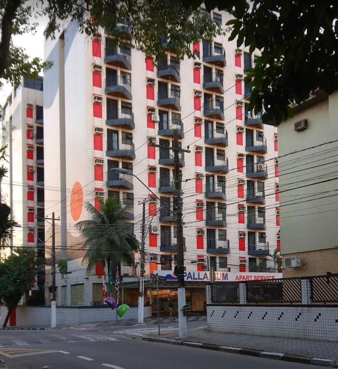 Ferienwohnung Ruya Flat - Hidro Privativa/Piscina - Sao Vicente Exterior foto